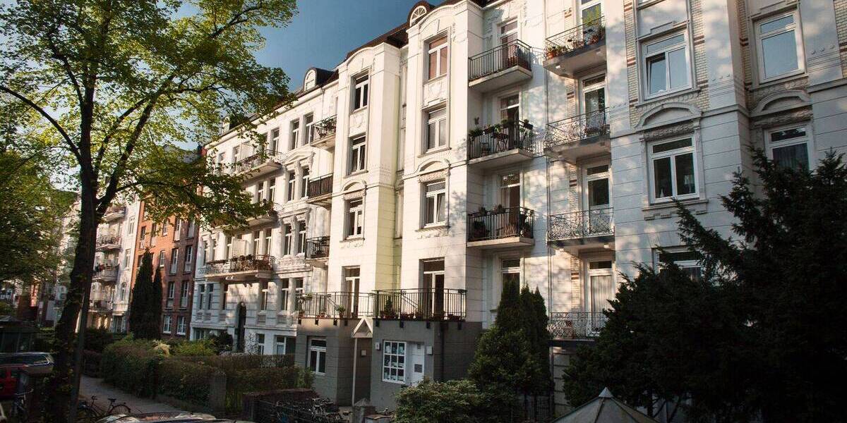 Etagenwohnung Hamburg Hoheluft-West - 2 Zimmer, 55 m&sup2;, 780&euro; | Angebot:26402560