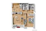 Etagenwohnung Hamburg Hammerbrook - 3 Zimmer, 88 m&sup2;, 2.250&euro; | Angebot:26389869