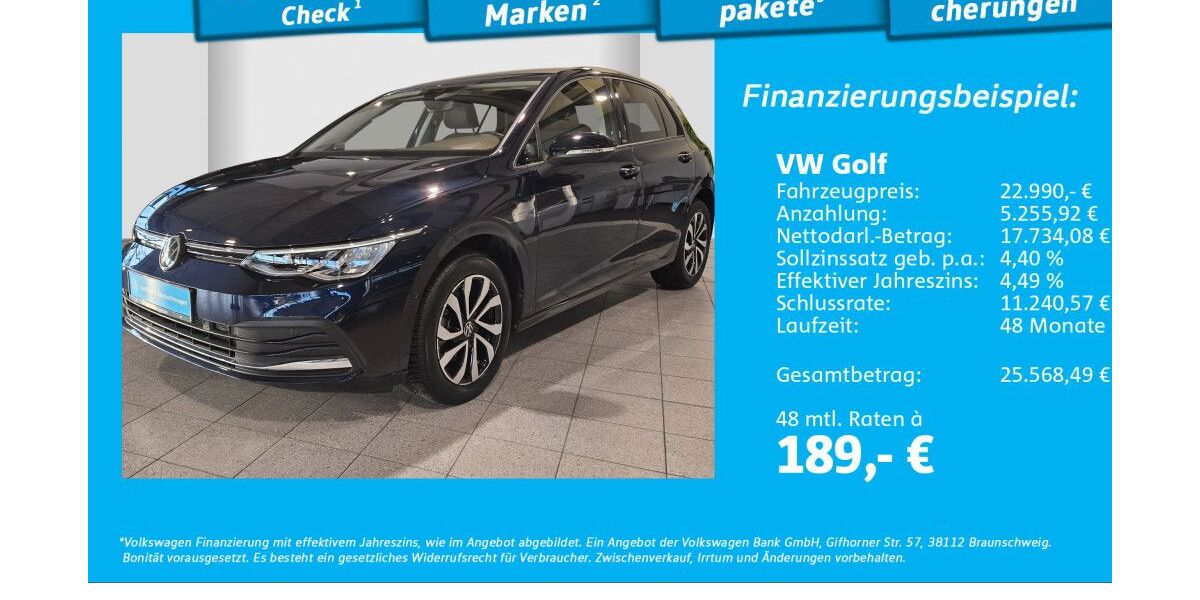 VW Golf 26.616 km 22.490 &euro; Glinde 21509