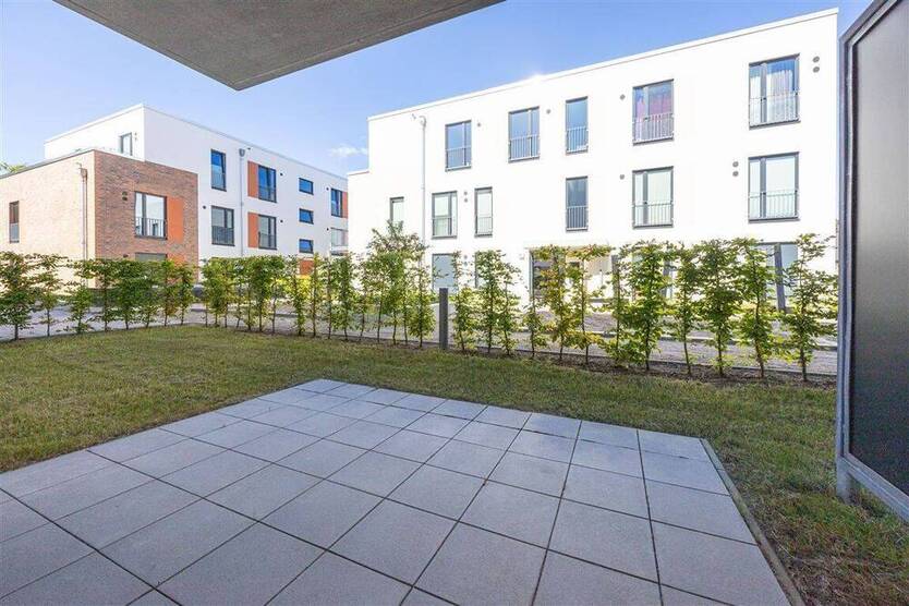 Erstbezug - moderne Terrassenwohnung mit zwei Zimmern
