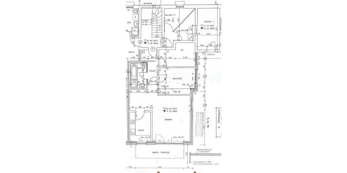 Terrassenwohnung Hamburg Harburg - 2.5 Zimmer, 69 m&sup2;, 1.500&euro; | Angebot:26383500