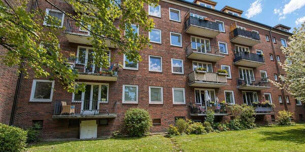 Etagenwohnung Hamburg Borgfelde - 2.5 Zimmer, 60 m&sup2;, 255.000&euro; | Angebot:26284525