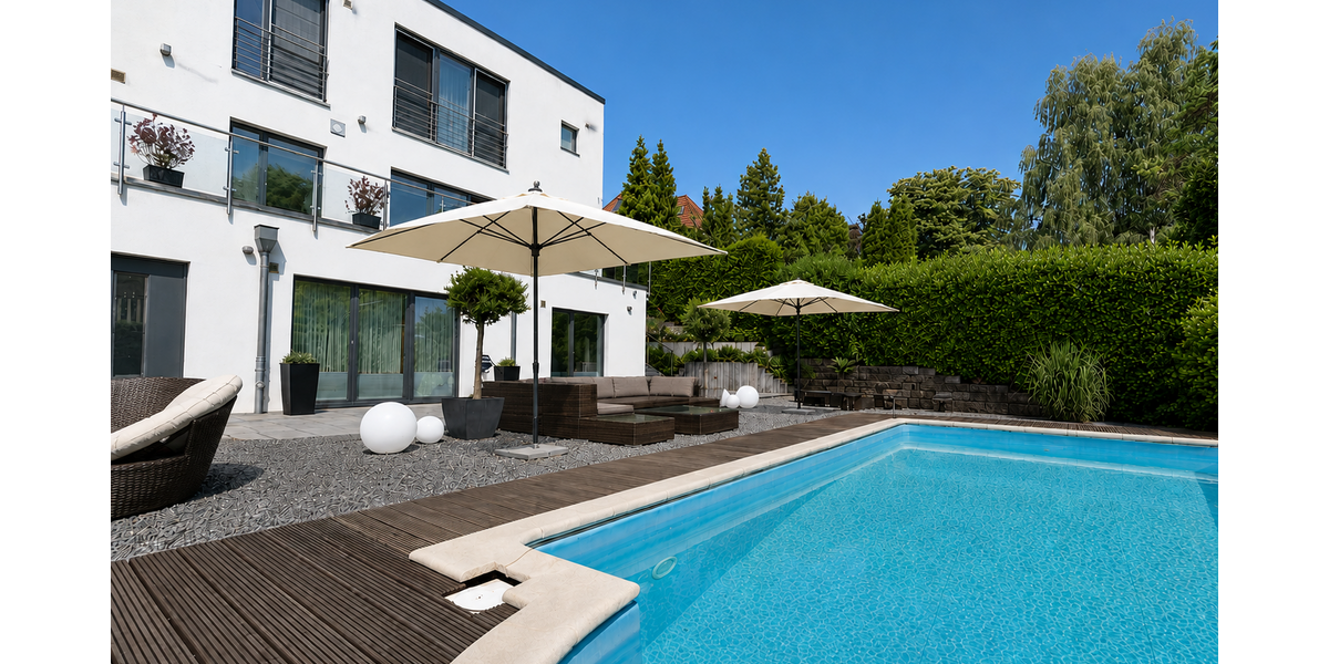 Einfamilienhaus Hamburg Billwerder - 8 Zimmer, 390 m&sup2;, 3.400.000&euro; | Angebot:27185214