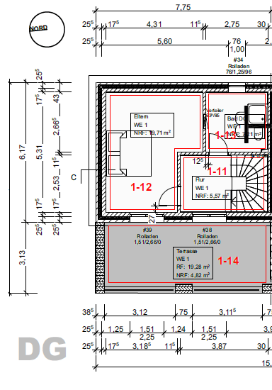 Doppelhaushälfte Norderstedt Friedrichsgabe - 5 Zimmer, 148 m&sup2;, 2.480&euro; | Angebot:26815927