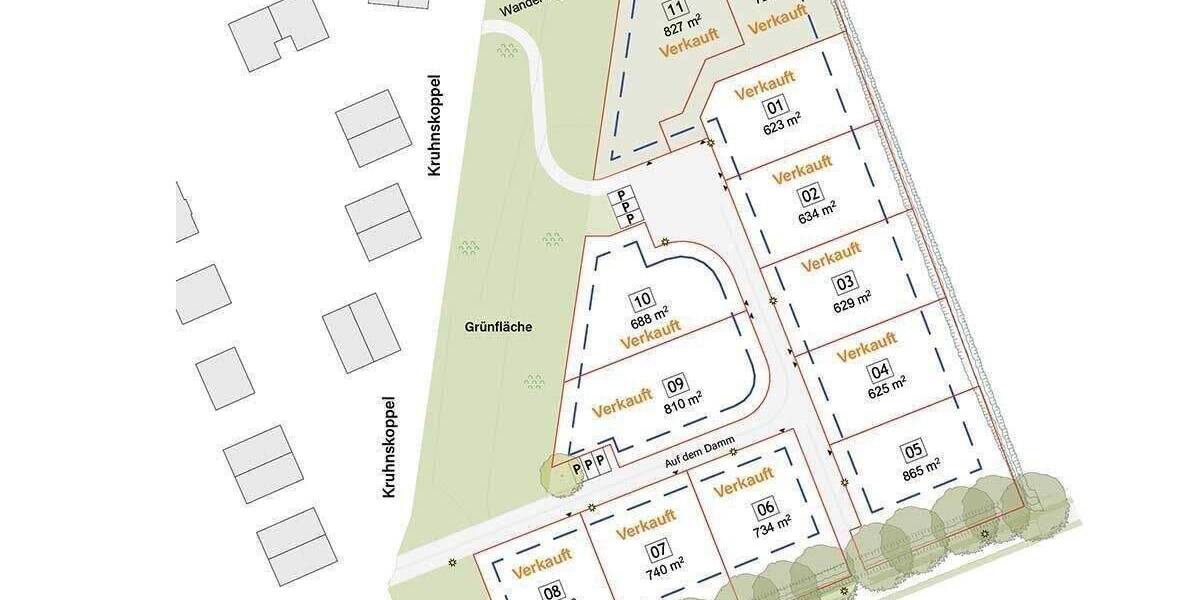 Grundstück Henstedt-Ulzburg Ulzburg - 369.900&euro; | Angebot:26807238