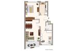 Etagenwohnung Hamburg Niendorf - 3 Zimmer, 68 m&sup2;, 329.000&euro; | Angebot:26744732