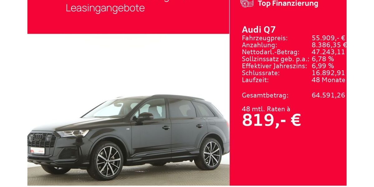 Audi Q7 81.146 km 55.499 &euro; Seevetal 21217