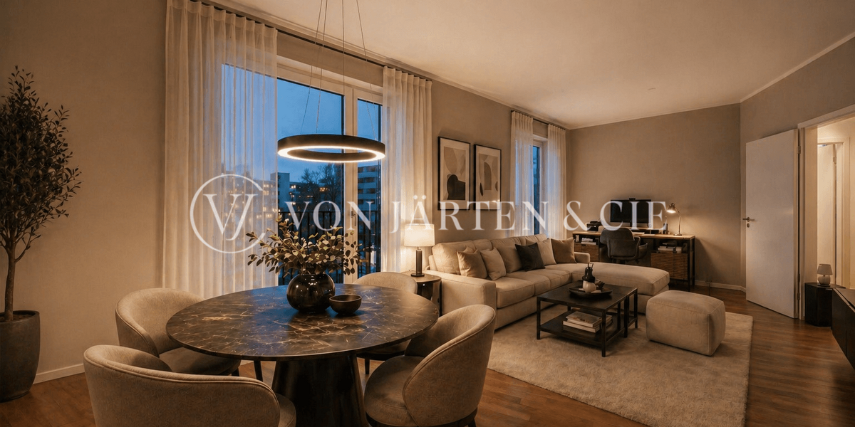 Etagenwohnung Hamburg Eppendorf - 2 Zimmer, 71 m&sup2;, 600.000&euro; | Angebot:26403030