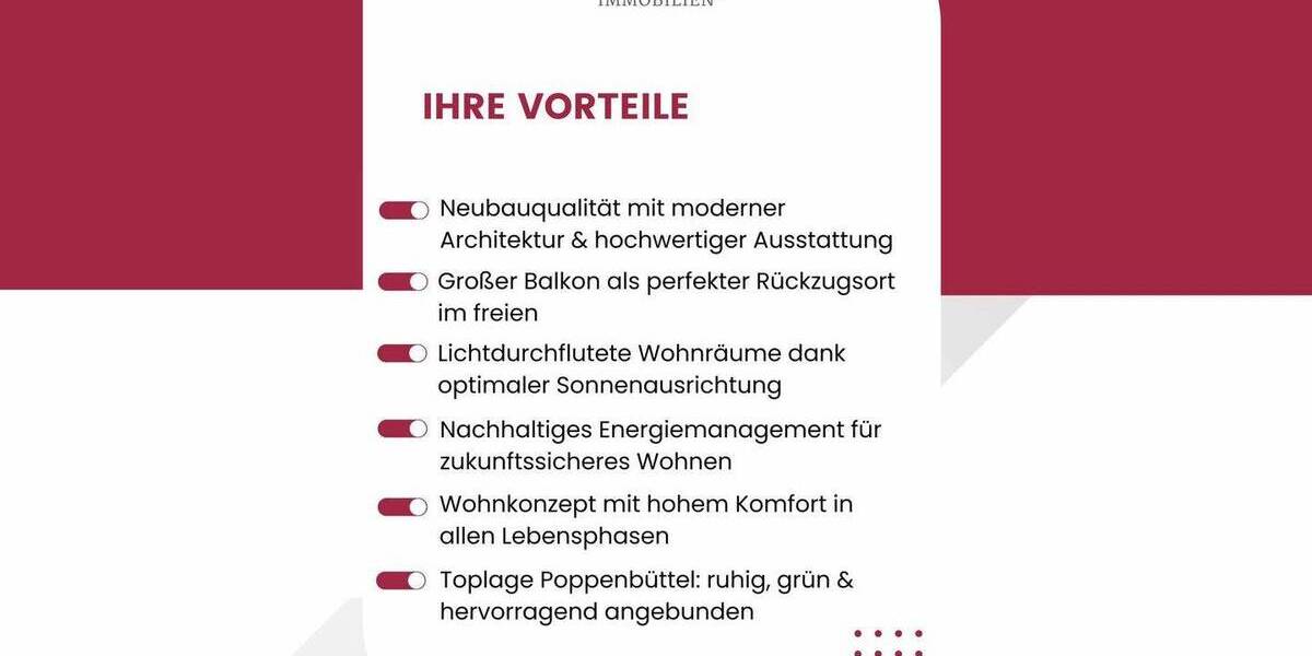 Etagenwohnung Hamburg Poppenbüttel - 2 Zimmer, 96 m&sup2;, 2.400&euro; | Angebot:26795926