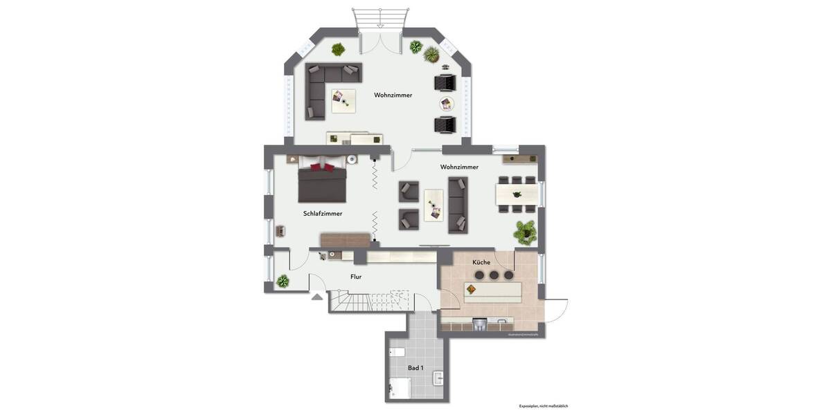 Etagenwohnung Hoisdorf - 5 Zimmer, 147 m&sup2;, 1.290&euro; | Angebot:26714302