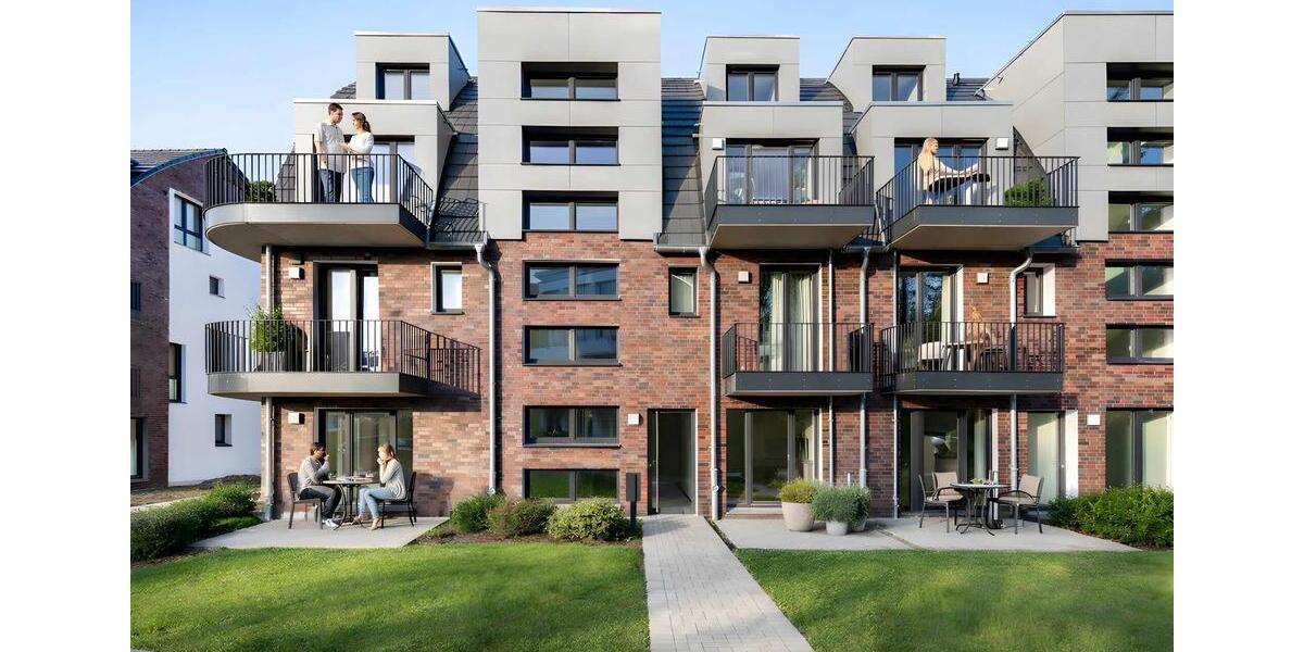 Exklusive Neubauwohnung mit eigenem Garten in Toplage von Poppenbüttel 3 zimmer