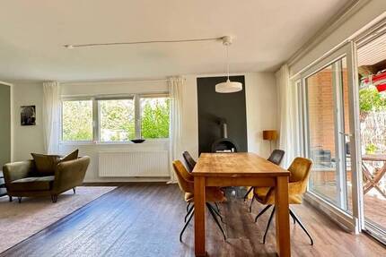 Sonnige Terrassenwohnung mit eigenem Gartenanteil
