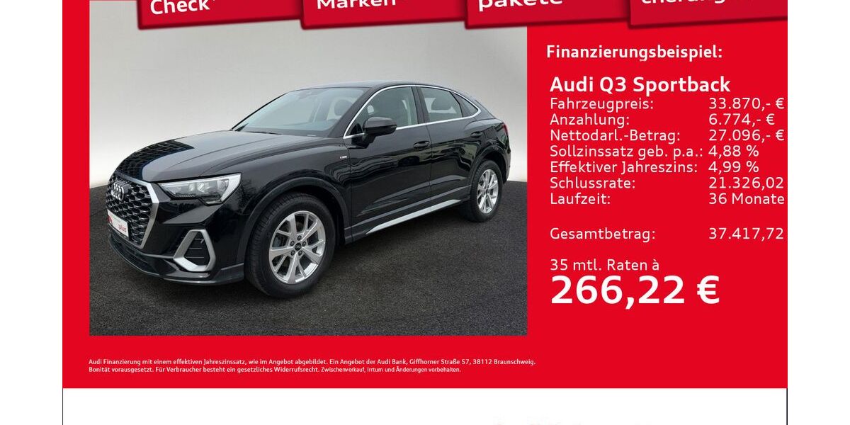 Audi Q3 55.656 km 33.870 &euro; Hamburg 22419