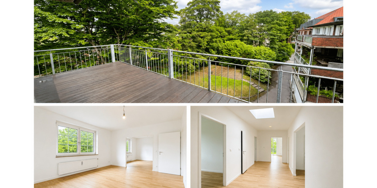 Etagenwohnung Hamburg Groß Flottbek - 4 Zimmer, 128 m&sup2;, 2.200&euro; | Angebot:26815866