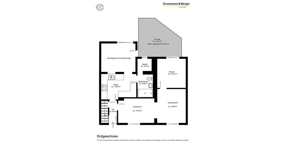 Doppelhaushälfte Hamburg Lurup - 3 Zimmer, 97 m&sup2;, 450.000&euro; | Angebot:26105398