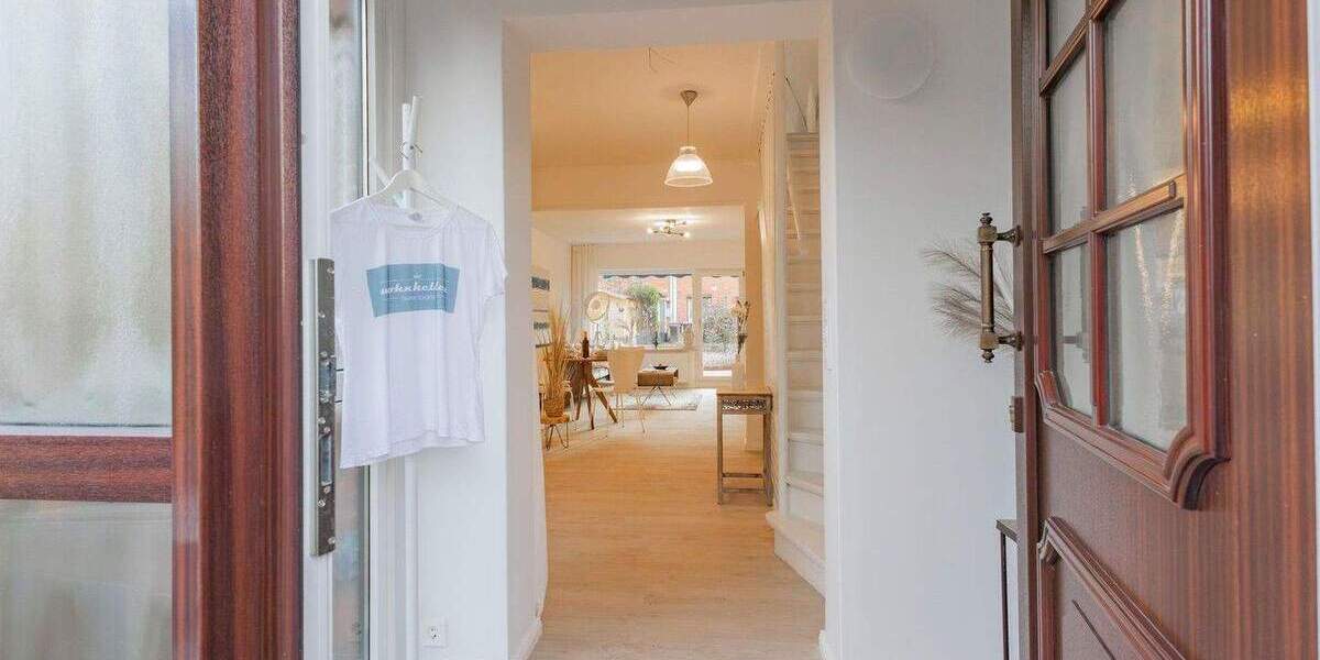 Urban & grün zugleich: Reihenhaus mit Garten in begehrter Bramfeld-Lage 3 zimmer