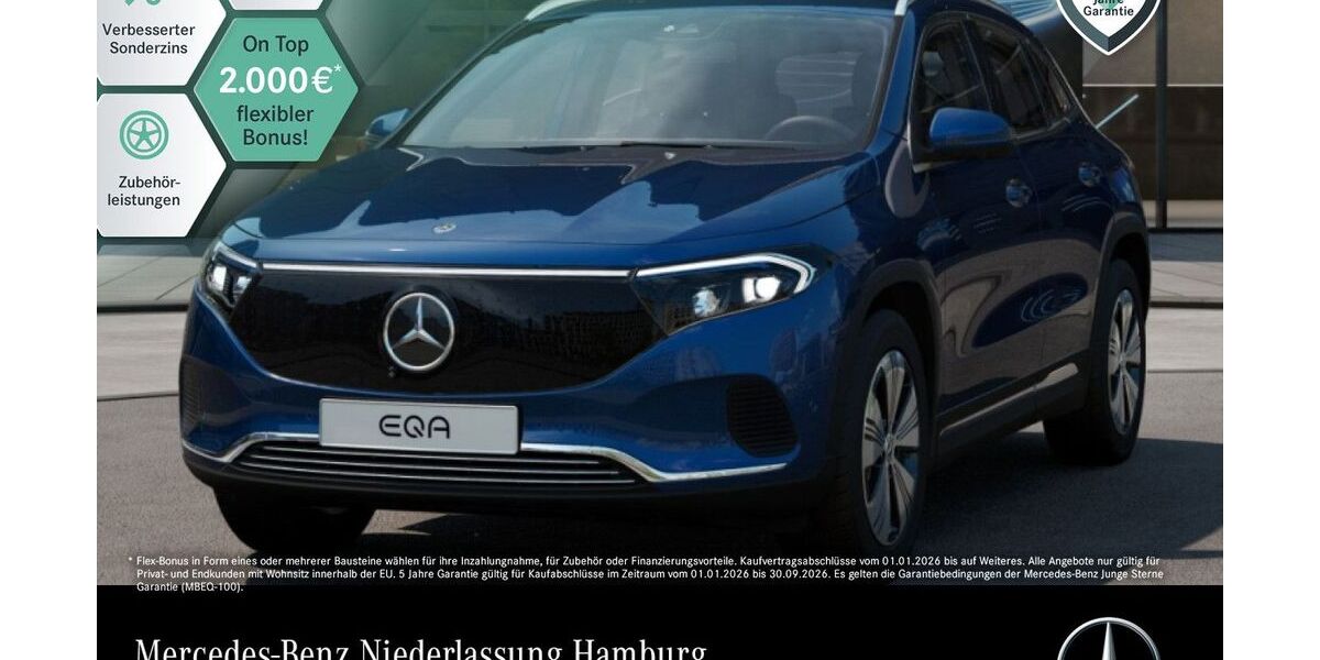 Mercedes-Benz EQA 7.034 km 34.990 &euro; Hamburg 22047