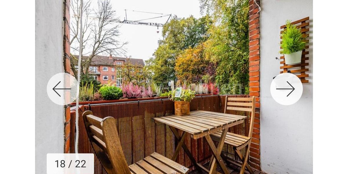 Etagenwohnung Hamburg Borgfelde - 2 Zimmer, 49 m&sup2;, 1.200&euro; | Angebot:26398673