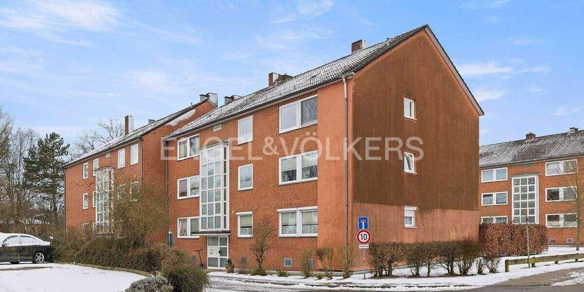 Etagenwohnung Norderstedt Garstedt - 4 Zimmer, 106 m&sup2;, 330.000&euro; | Angebot:25701927