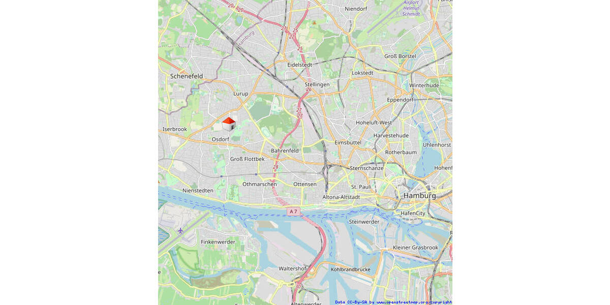 Doppelhaushälfte Hamburg Osdorf - 4 Zimmer, 88 m&sup2;, 589.000&euro; | Angebot:25802458