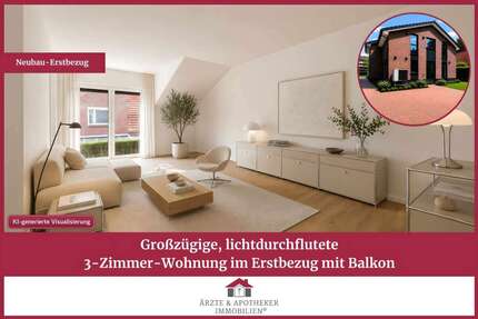 Wohnung Hamburg Wandsbek - 3 Zimmer, 61 m&sup2;, 1.440&euro; | Angebot:27405424