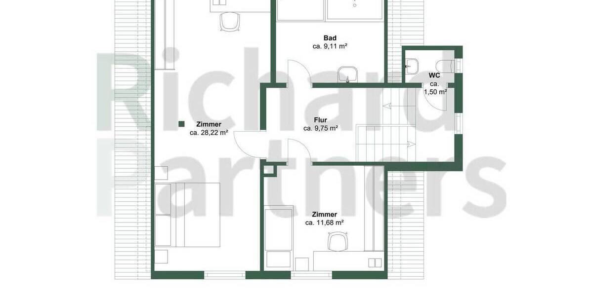 Einfamilienhaus Hamburg Finkenwerder - 5 Zimmer, 136 m&sup2;, 430.000&euro; | Angebot:26572285