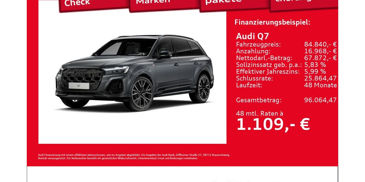 Audi Q7 19.464 km 82.420 &euro; Hamburg 22419