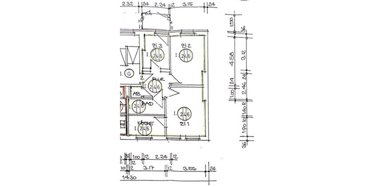 Etagenwohnung Hamburg Ottensen - 3 Zimmer, 54 m&sup2;, 585.000&euro; | Angebot:25999634