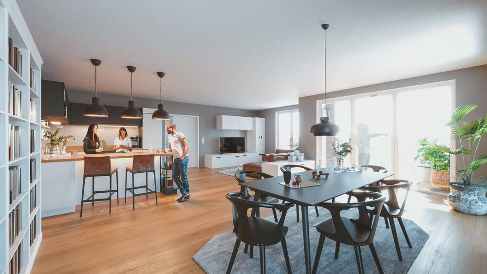 Etagenwohnung Rellingen - 3 Zimmer, 95 m&sup2;, 559.400&euro; | Angebot:25732099