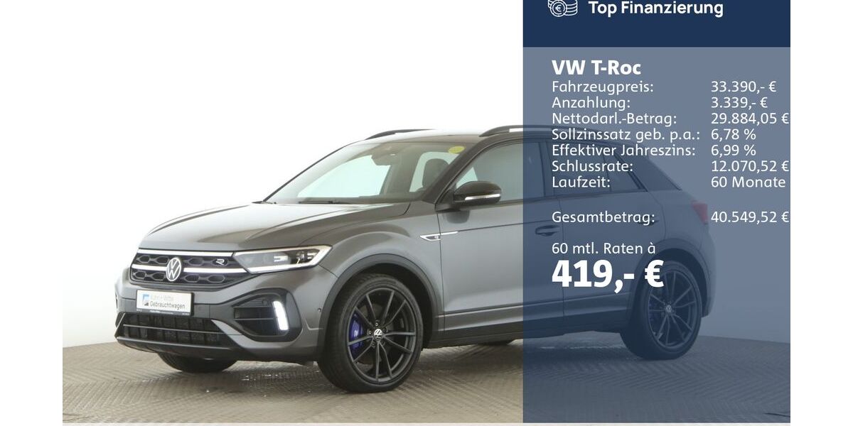 VW T-Roc 25.482 km 33.390 &euro; Buchholz 21244
