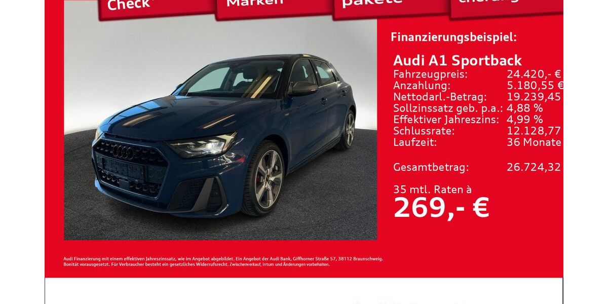 Audi A1 56.644 km 24.420 &euro; Hamburg 22419