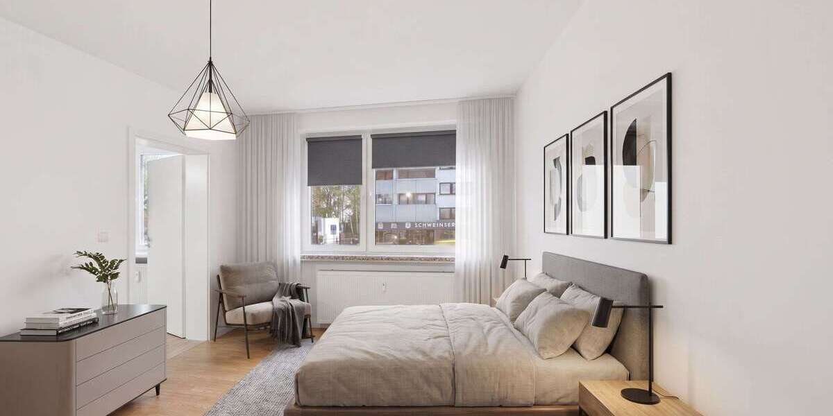 Etagenwohnung Hamburg Hohenfelde - 2 Zimmer, 44 m&sup2;, 299.000&euro; | Angebot:26978516