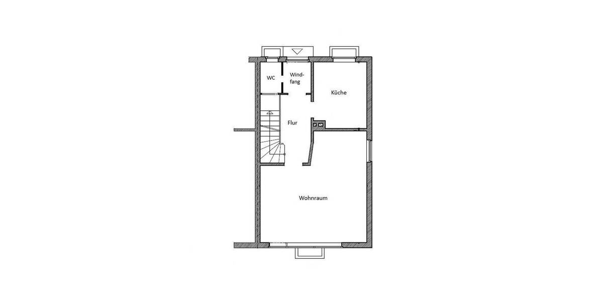 Reihenendhaus Hamburg Eißendorf - 4 Zimmer, 82 m&sup2;, 299.000&euro; | Angebot:25798935