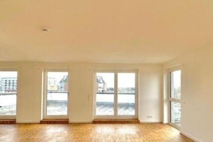 Penthouse Wohnung 100qm gegen kleiner