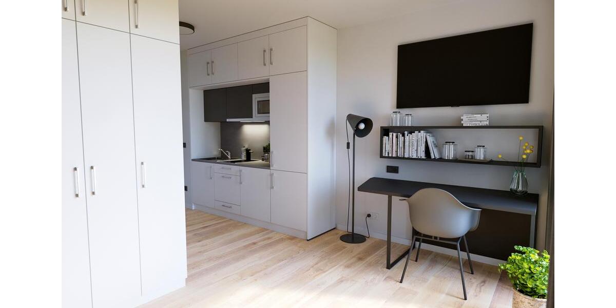 Möbilierte 1-Zimmer-Wohnung zur Miete in Hamburg – Wentzel Dr. 1 zimmer