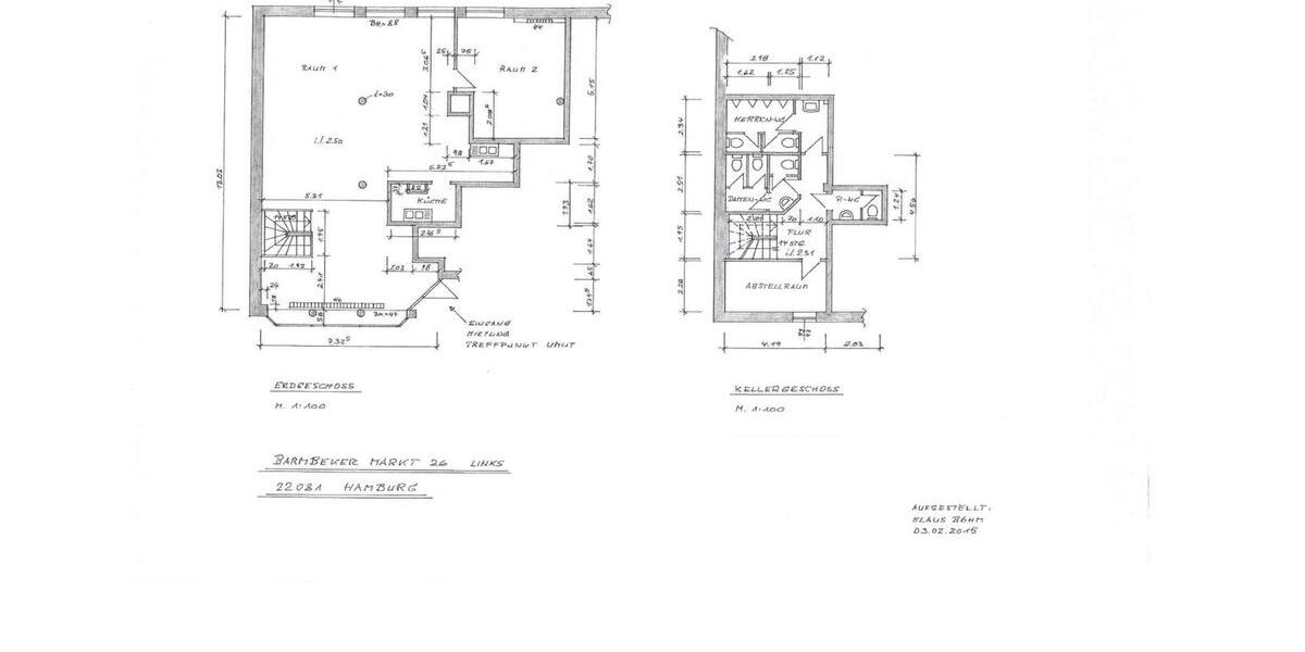 Gewerbeobjekt Hamburg Barmbek-Süd - 3.500&euro; | Angebot:25547794