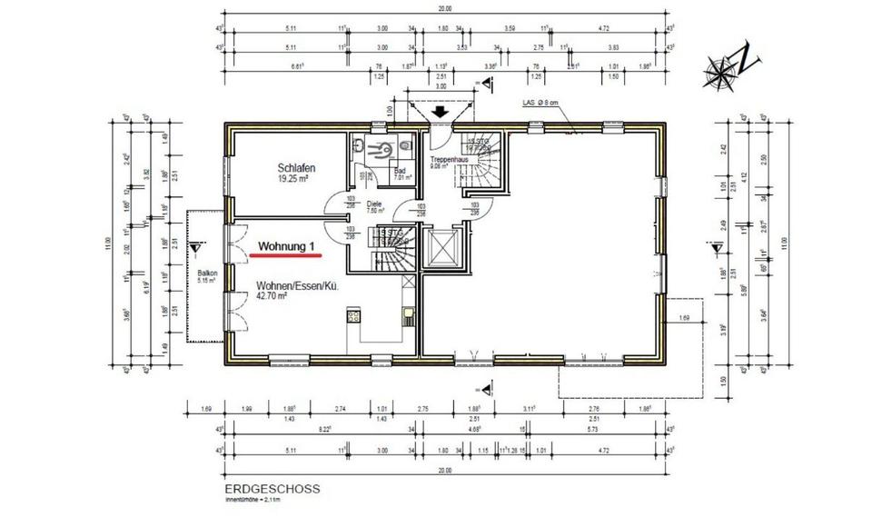 Maisonettenwohnung Rellingen - 4 Zimmer, 153 m&sup2;, 2.400&euro; | Angebot:25964787