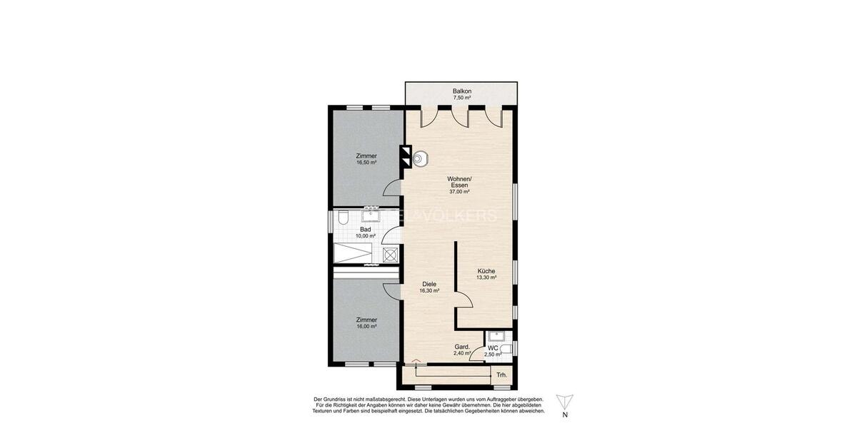 Dachgeschoßwohnung Ahrensburg - 3 Zimmer, 120 m&sup2;, 2.200&euro; | Angebot:26348767