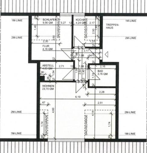 Dachgeschoßwohnung Hamburg Bahrenfeld - 2.5 Zimmer, 50 m&sup2;, 289.000&euro; | Angebot:26667620