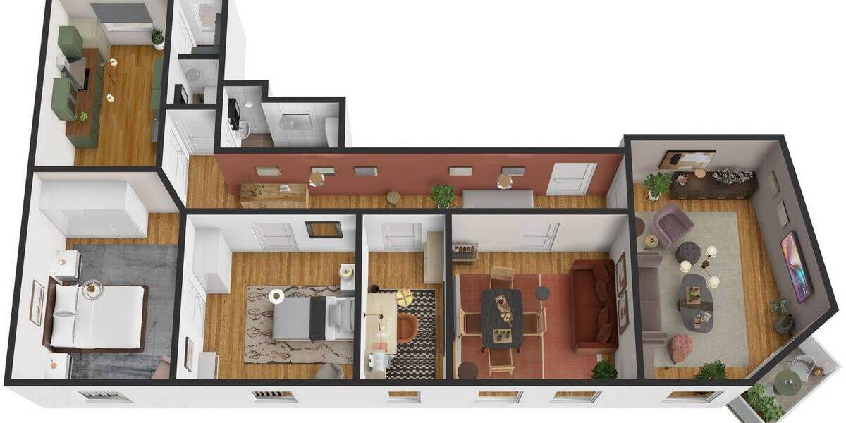 Etagenwohnung Hamburg St. Pauli - 4 Zimmer, 98 m&sup2;, 1.421&euro; | Angebot:26156547