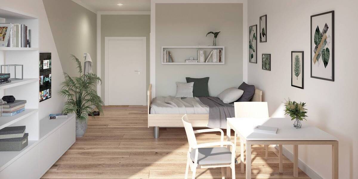 Etagenwohnung Ammersbek Lottbek - 1 Zimmer, 42 m&sup2;, 239.000&euro; | Angebot:26064226