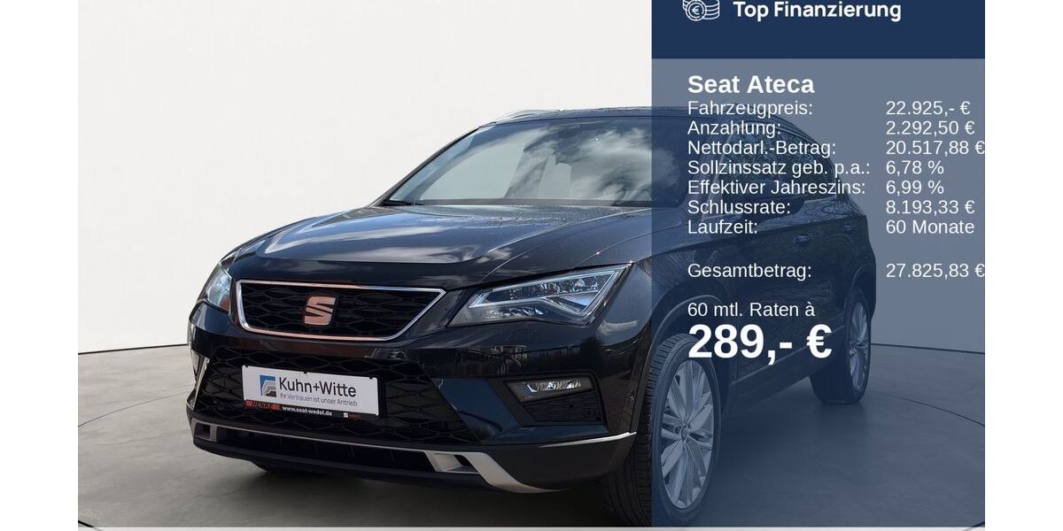 Seat Ateca 66.846 km 22.925 &euro; Jesteburg 21266