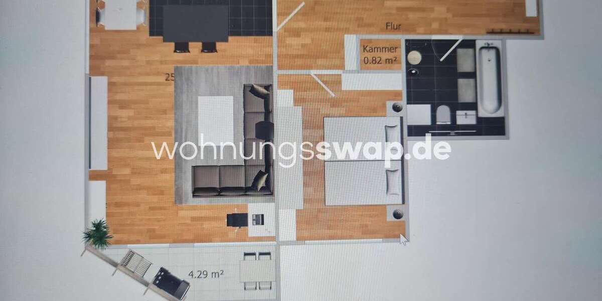 Wohnung zum Mieten in Hamburg-Nord, Hamburg 1.173 € 65 m² 2 zimmer