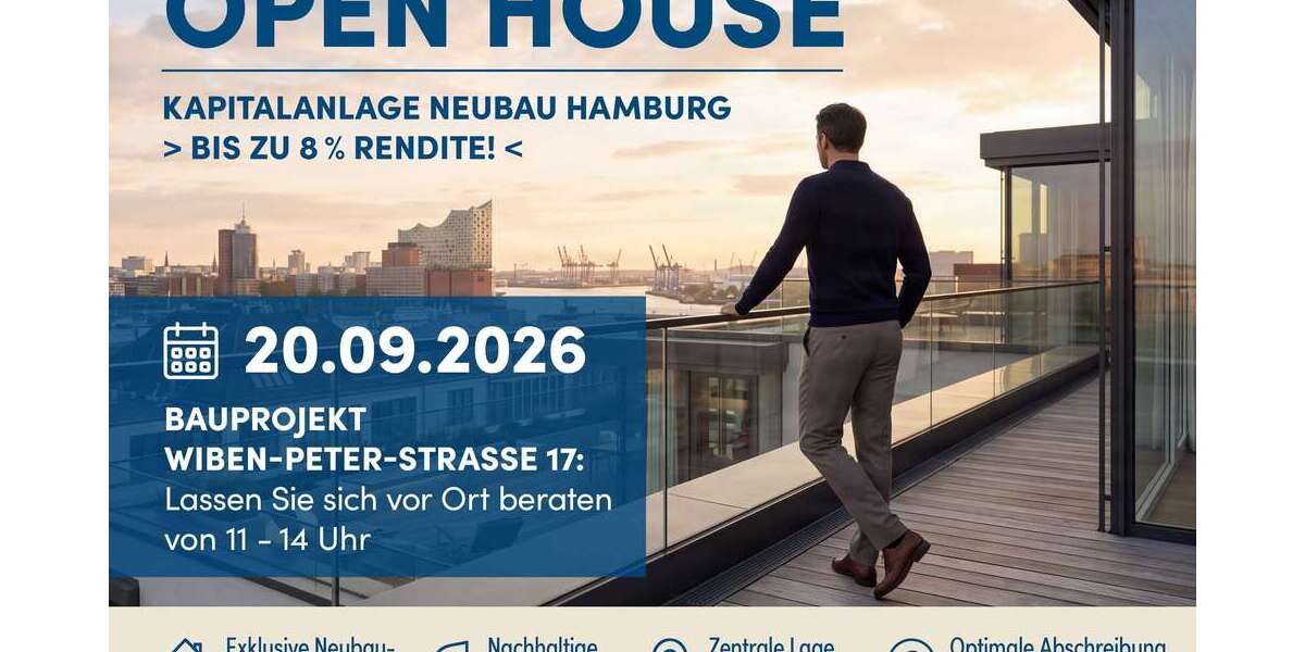 Etagenwohnung Hamburg Stellingen - 1 Zimmer, 35 m&sup2;, 265.000&euro; | Angebot:27208688