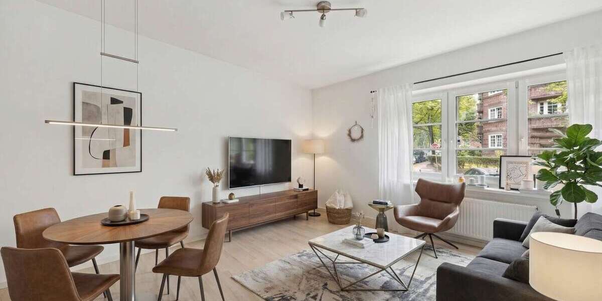 Etagenwohnung Hamburg Barmbek-Nord - 2.5 Zimmer, 65 m&sup2;, 395.000&euro; | Angebot:26001888