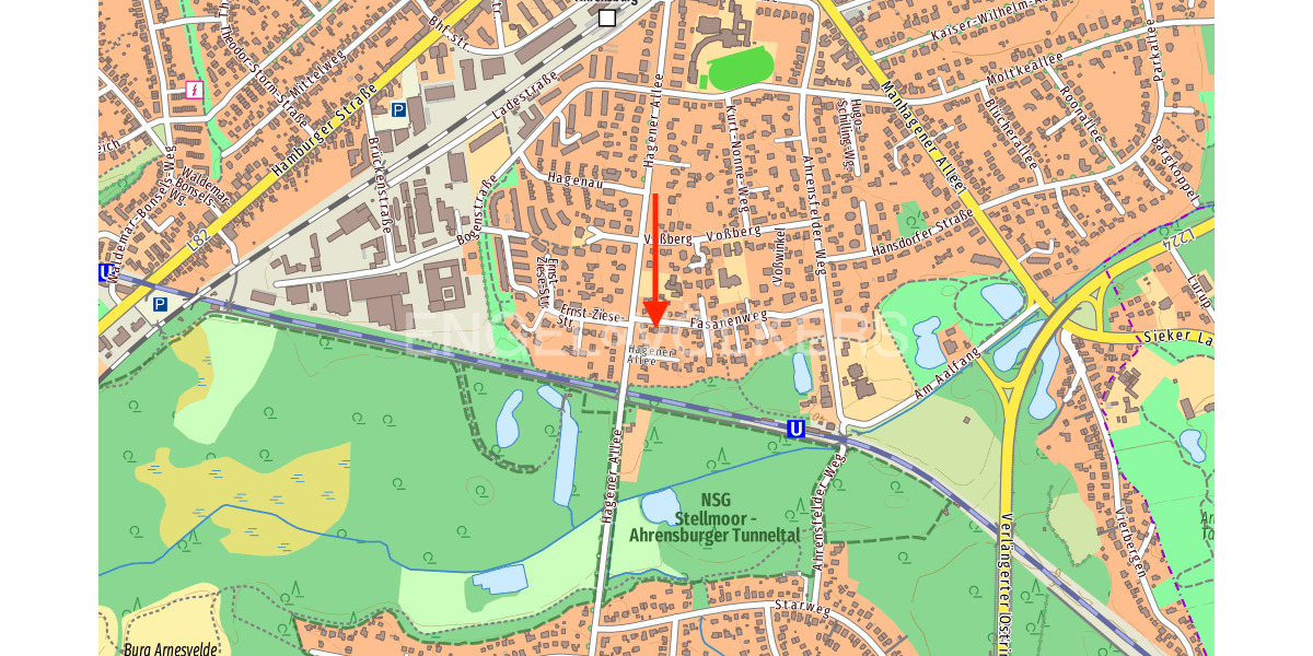 Etagenwohnung Ahrensburg - 3 Zimmer, 110 m&sup2;, 2.300&euro; | Angebot:25701871