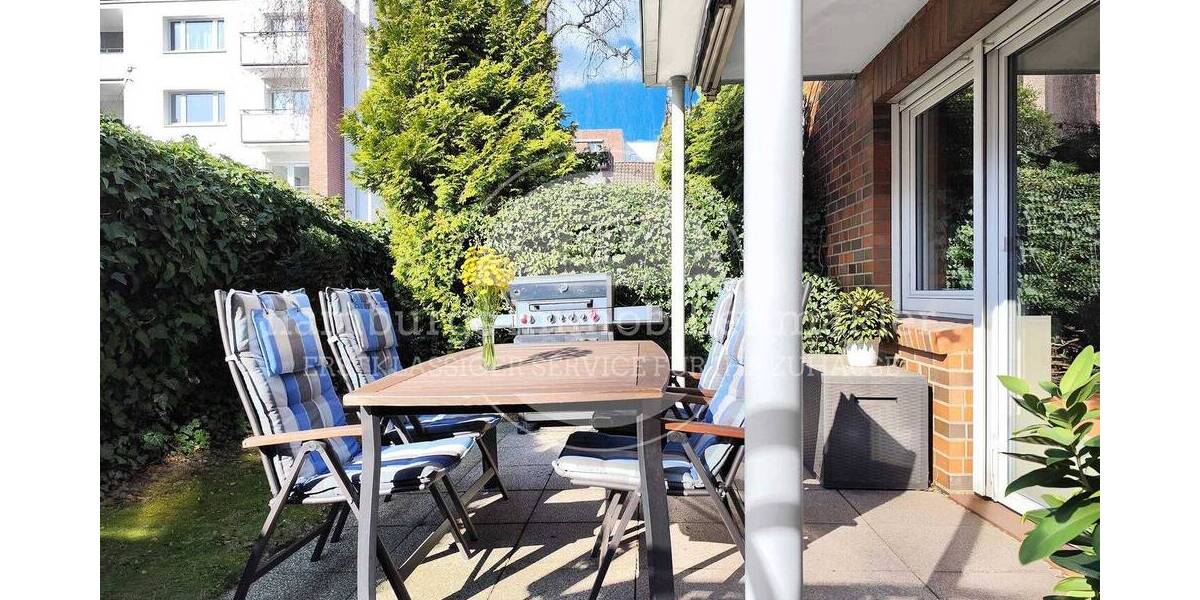 Terrassenwohnung Hamburg Stellingen - 2 Zimmer, 70 m&sup2;, 449.000&euro; | Angebot:26358849