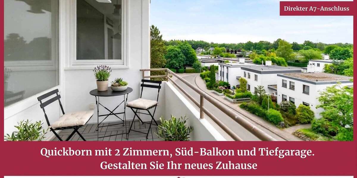 Etagenwohnung Quickborn - 2 Zimmer, 53 m&sup2;, 135.000&euro; | Angebot:27146553
