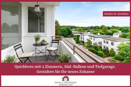 Wohnung Quickborn - 2 Zimmer, 53 m&sup2;, 135.000&euro; | Angebot:27146553