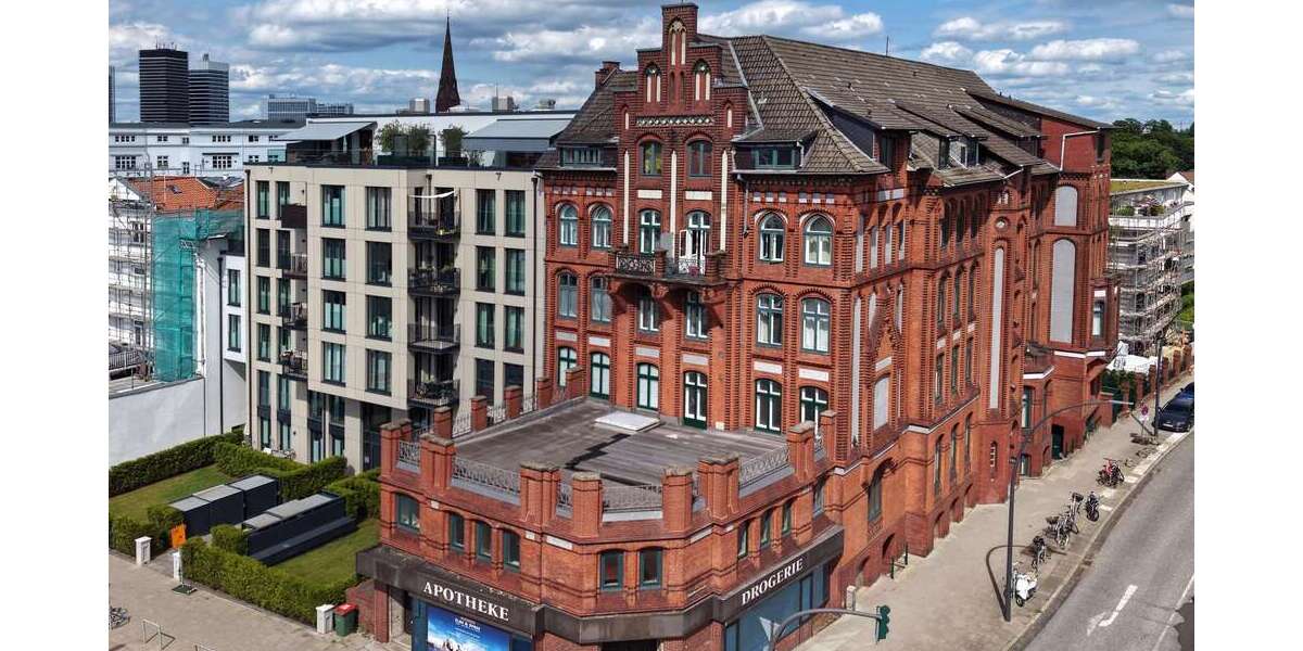 Etagenwohnung Hamburg Hohenfelde - 1 Zimmer, 39 m&sup2;, 399.800&euro; | Angebot:26975452